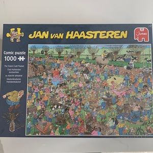 Jan Van Haasteren Puzzle The Dutch Craft Market
